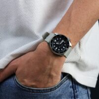 Pulseira de Silicone Soft Sport - 22mm, Ice White