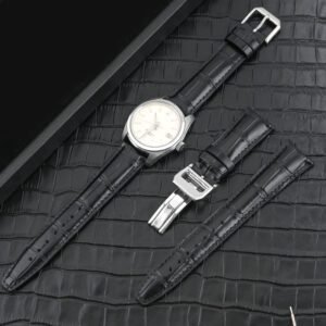 Pulseira Couro Crocodilo MUM Straps