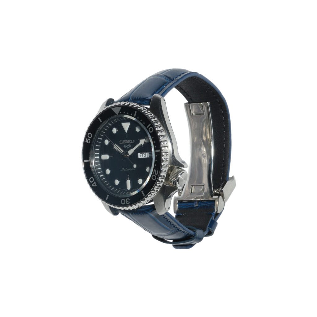 Pulseira Couro Crocodilo MUM Straps