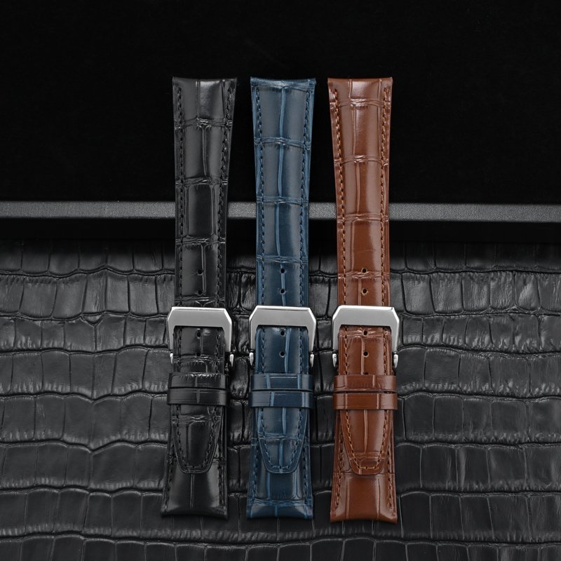 Pulseira de Couro Crocodilo - Imagem 3