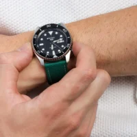 Pulseira de Couro Scratched