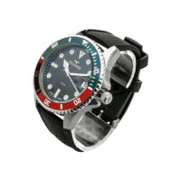 Pulseira de Borracha FKM Tropical - 20mm, Black Rubber