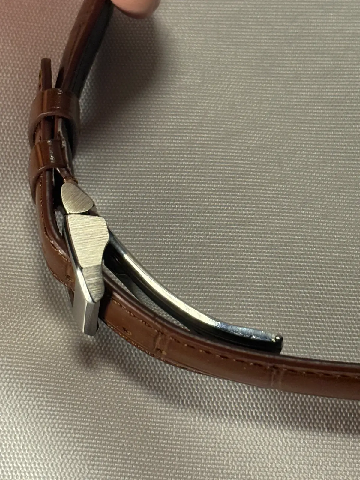 Pulseira de Couro Crocodilo - Imagem 5