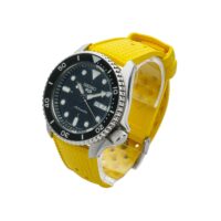 Pulseira de Borracha FKM Tropical - 22mm, Pineapple Yellow