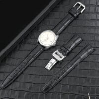 Pulseira de Couro Crocodilo